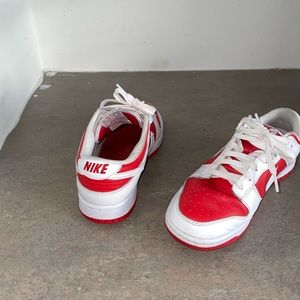 Red champions dunks 2021